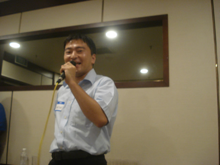 Tatsuo Moriyama, a Japanese Business Consultant helped TJM's Singles Event in Singapore!