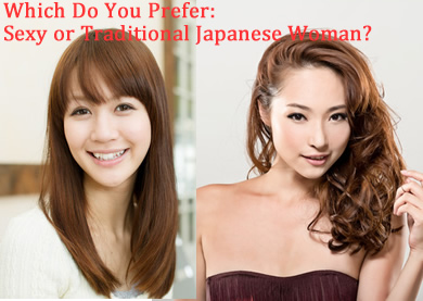 Which Do You Prefer: Sexy or Traditional Japanese Woman?