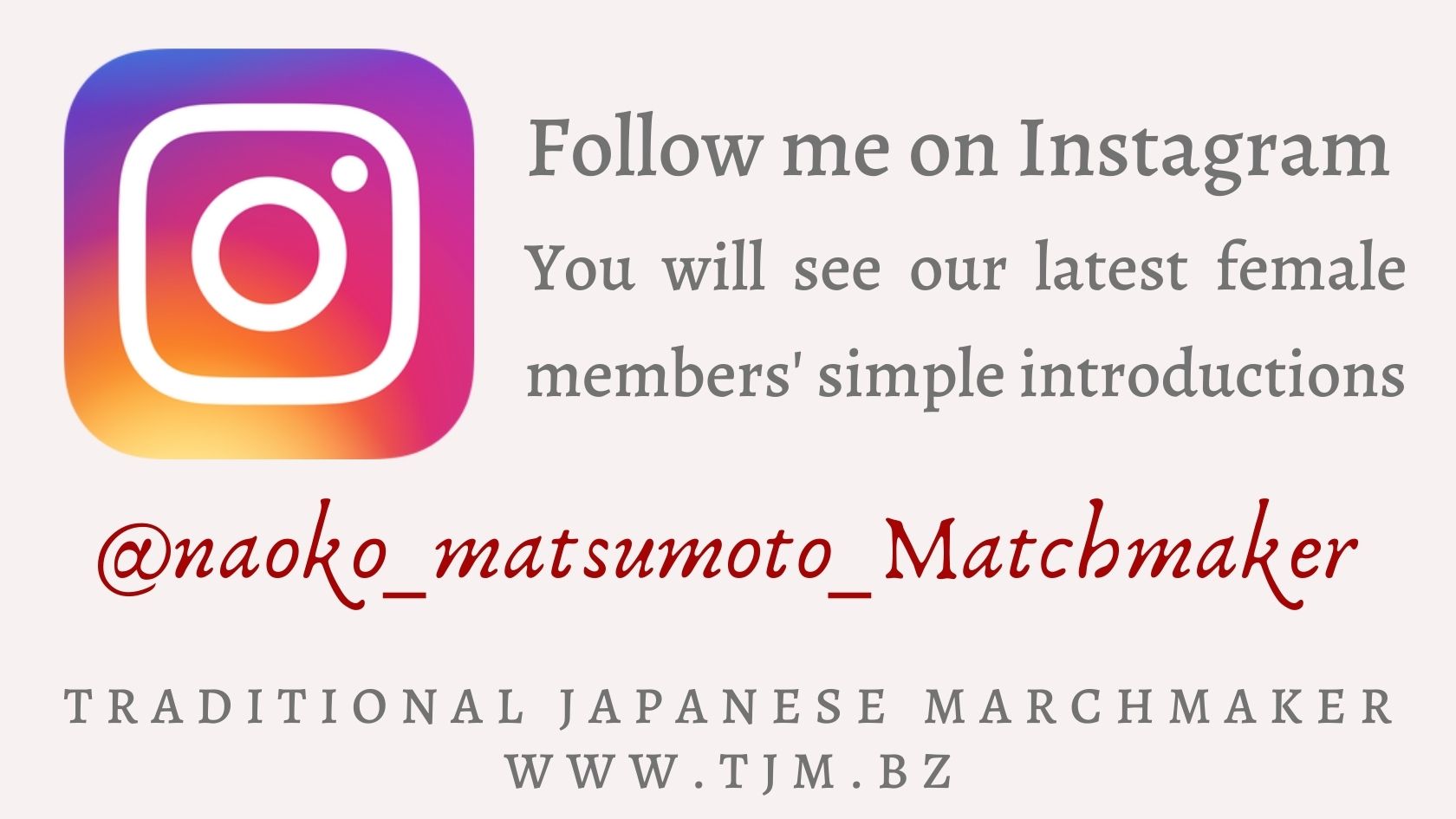 Naoko Matsumoto Matchmaker