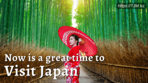Now is a great time to take action and make a plan to visit Japan