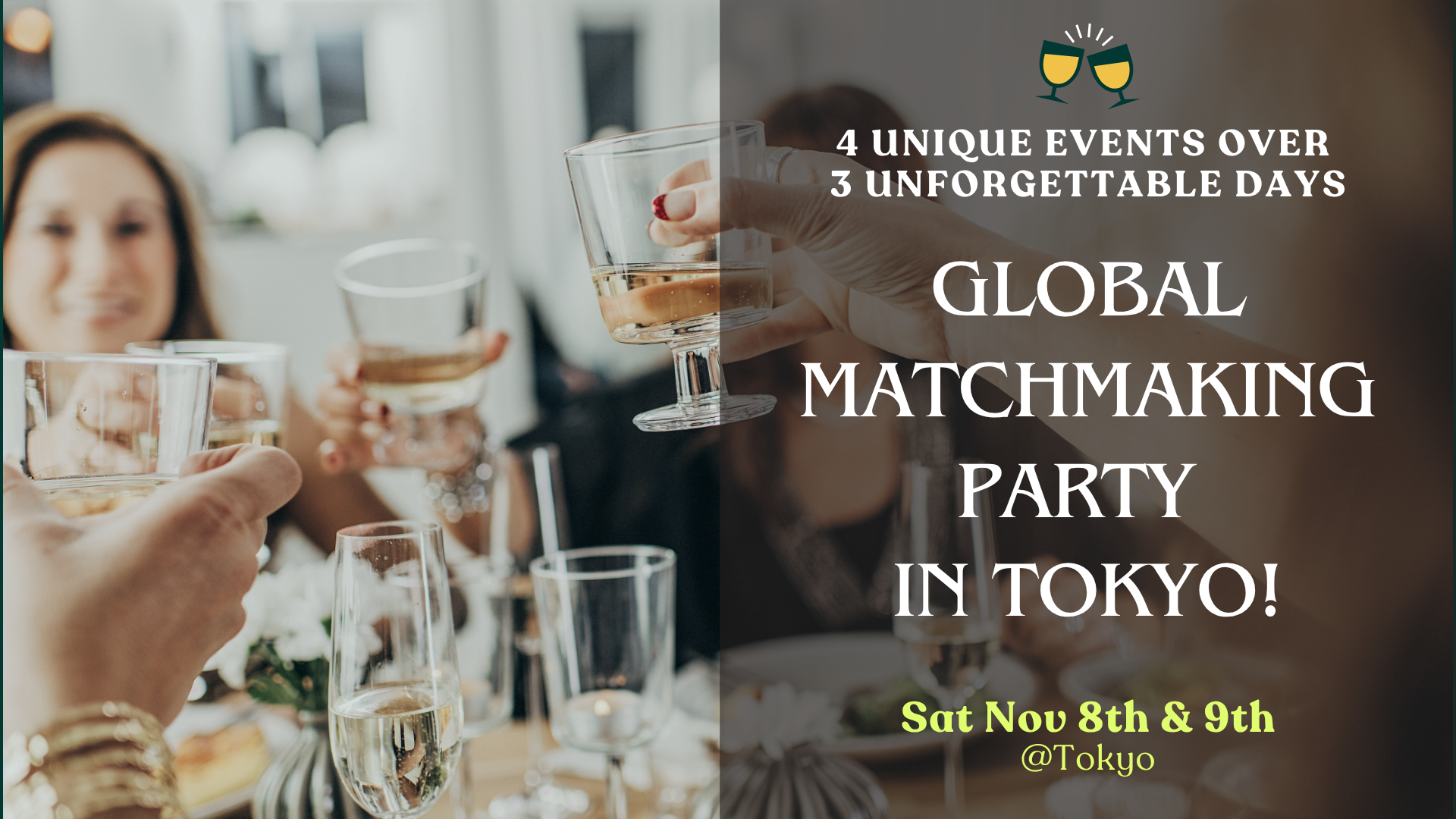 Meet Japanese Women in Tokyo – 4 Exclusive Singles Events in November 2025