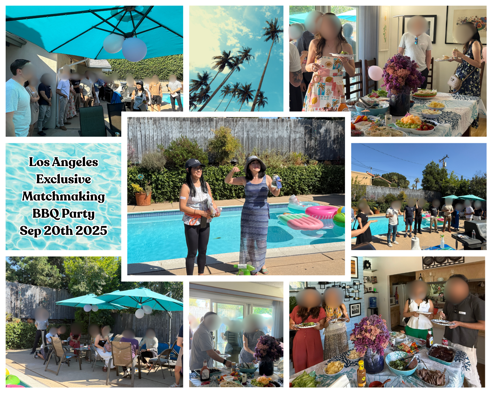 Los Angeles Poolside BBQ Matchmaking Event Report